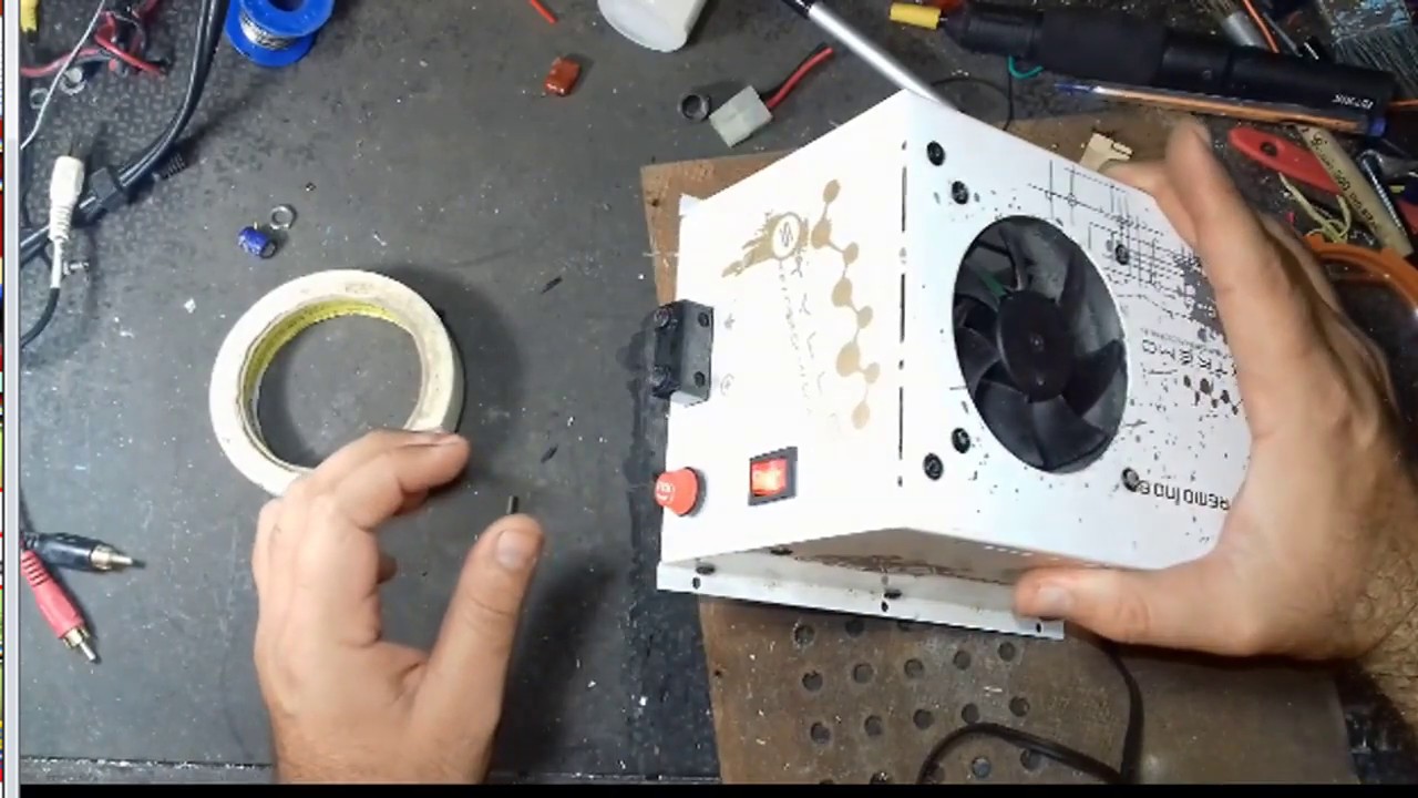 TESTE E CONSERTO DE FONTE AUTOMOTIVA 13,5V / 15A