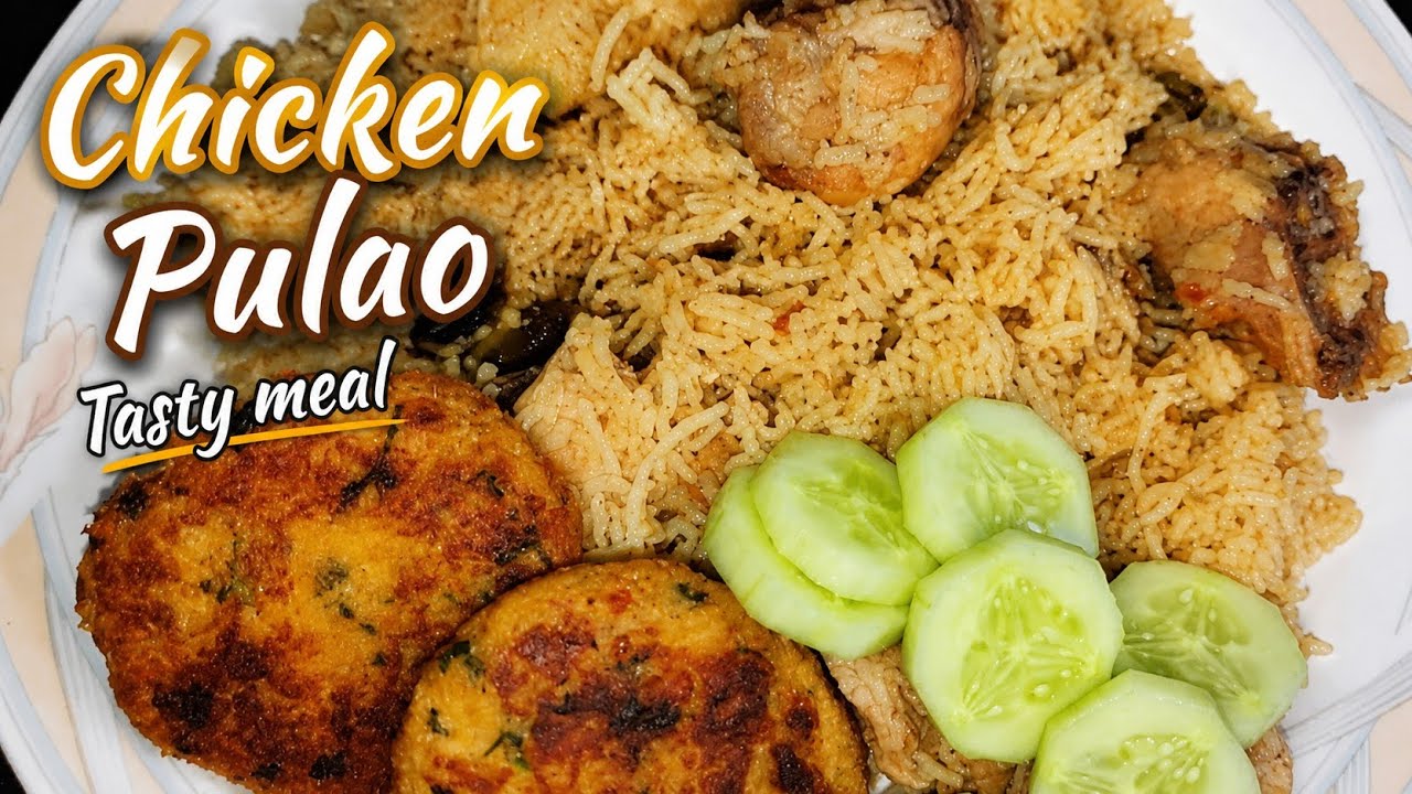 Biryani style chicken pulao #trending #food #viral  