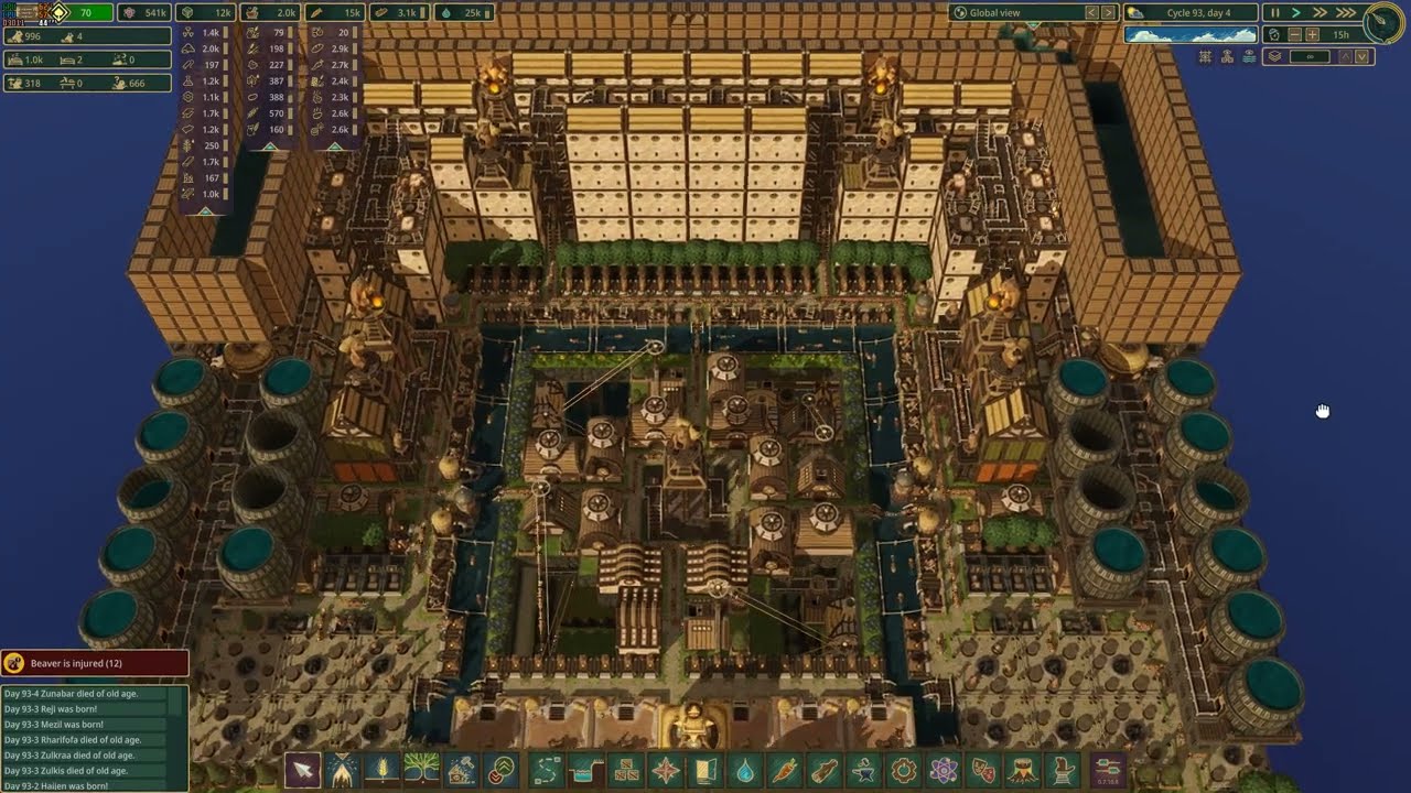 Timberborn 2025 - Diorama Challenge 1000 Folktails 3 Layers Colony