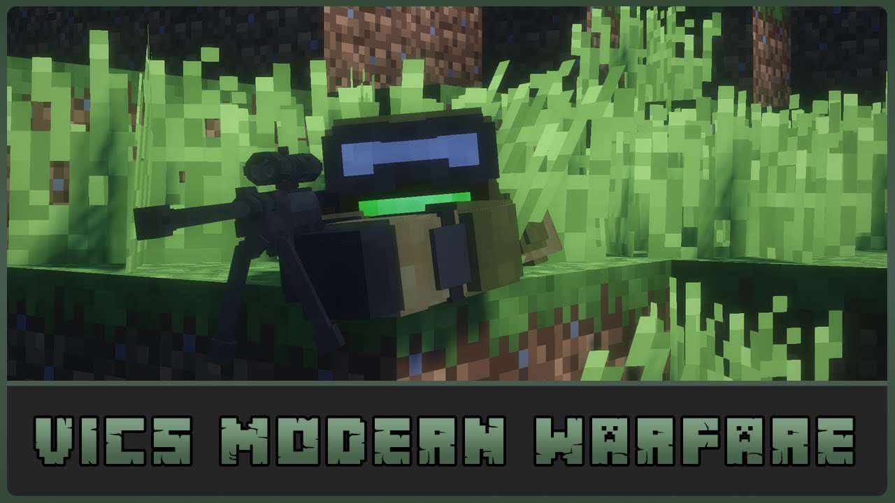 Minecraft - Vic's Modern Warfare Mod Showcase [1.12.2]