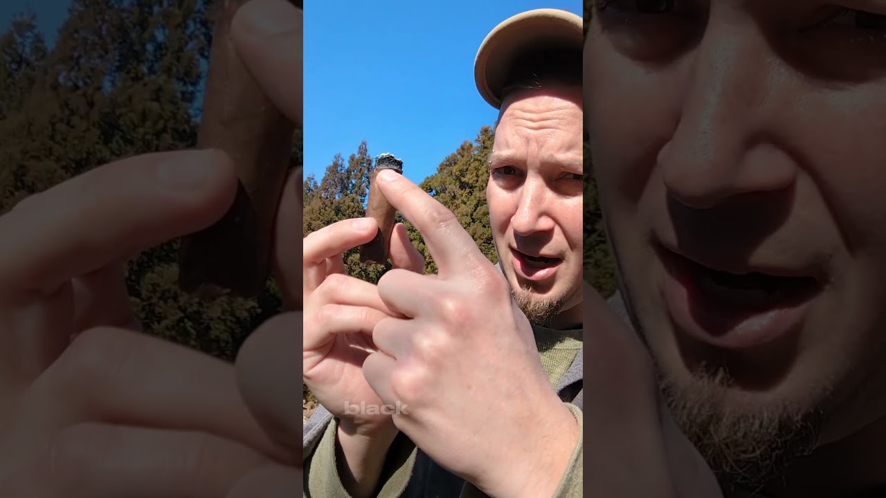 How to touch up an uneven burn on a cigar...