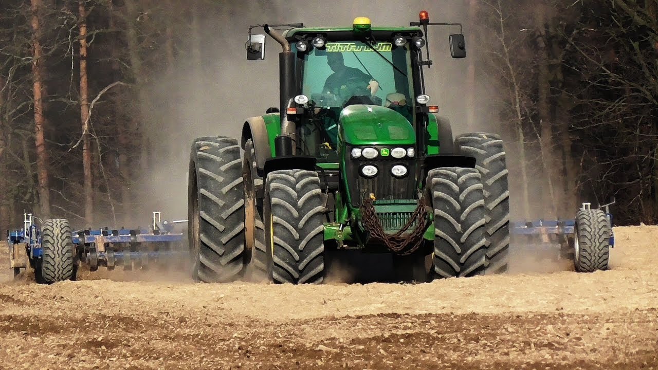 John Deere 7830 & K&ouml;ckerling Allrounder 750 - Př&iacute;prava půdy k set&iacute; |Podorlick&eacute; ZD Ohni&scaron;ov| *Full HD*