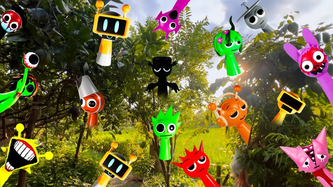 Hunting Sprunki Inside the Pig Pen – They’re Everywhere!👀