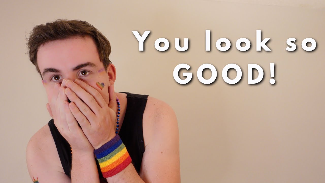 high school friend gets you ready for pride 🌈 asmr roleplay