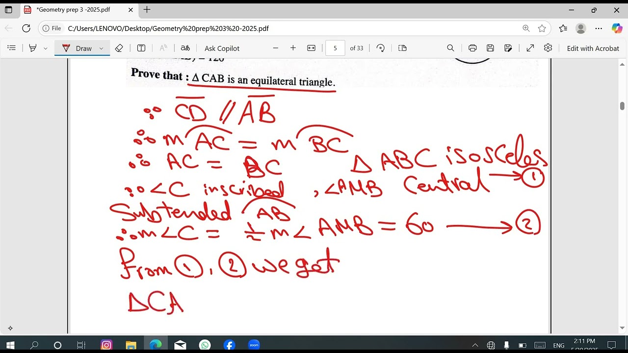 Revision geometry prep 3