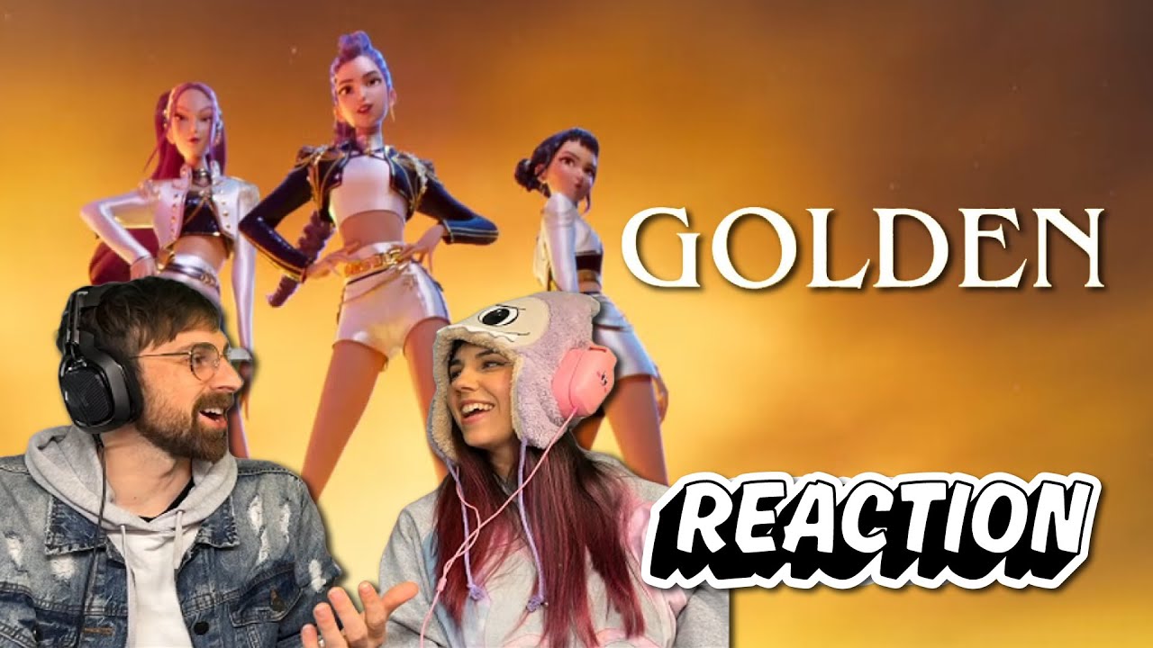 “Golden” Official Lyric Video | KPop Demon Hunters | Sony Animation // Sew, Let's React!