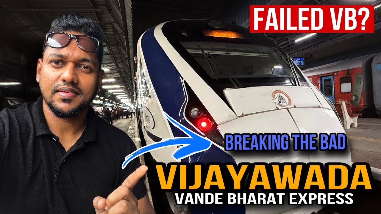 🔴 VIJAYAWADA VANDE BHARAT EXPRESS | CHENNAI to VIJAYAWADA FULL JOURNEY VLOG | INDIAN RAILWAYS