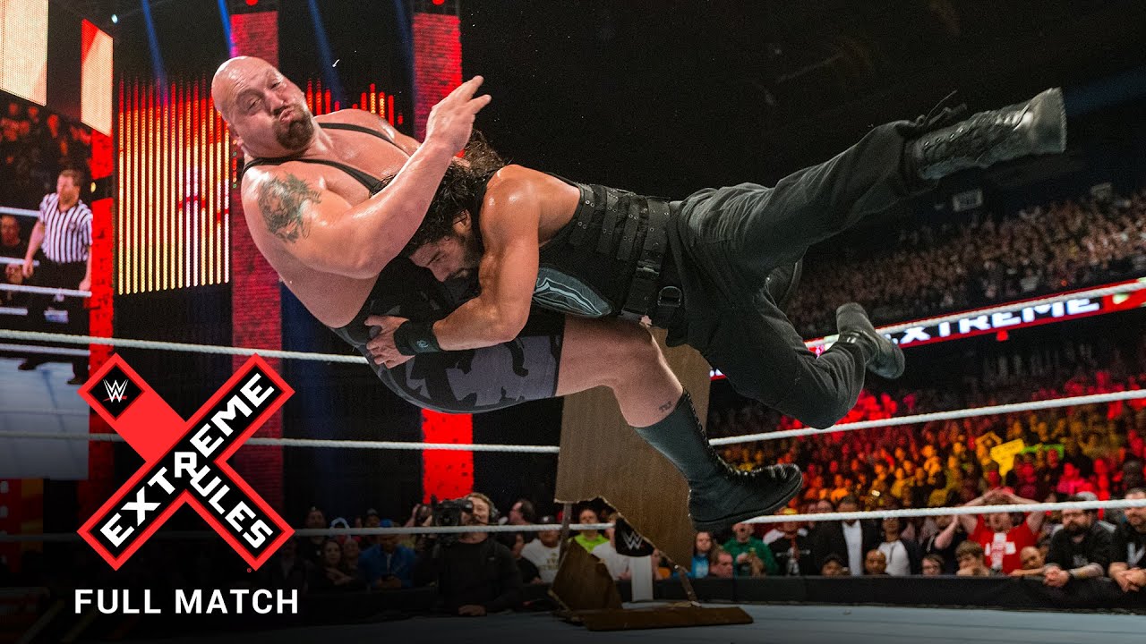 ПОЛНЫЙ МАТЧ — Роман Рейнс против Биг Шоу — Последний выживший: WWE Extreme Rules 2015