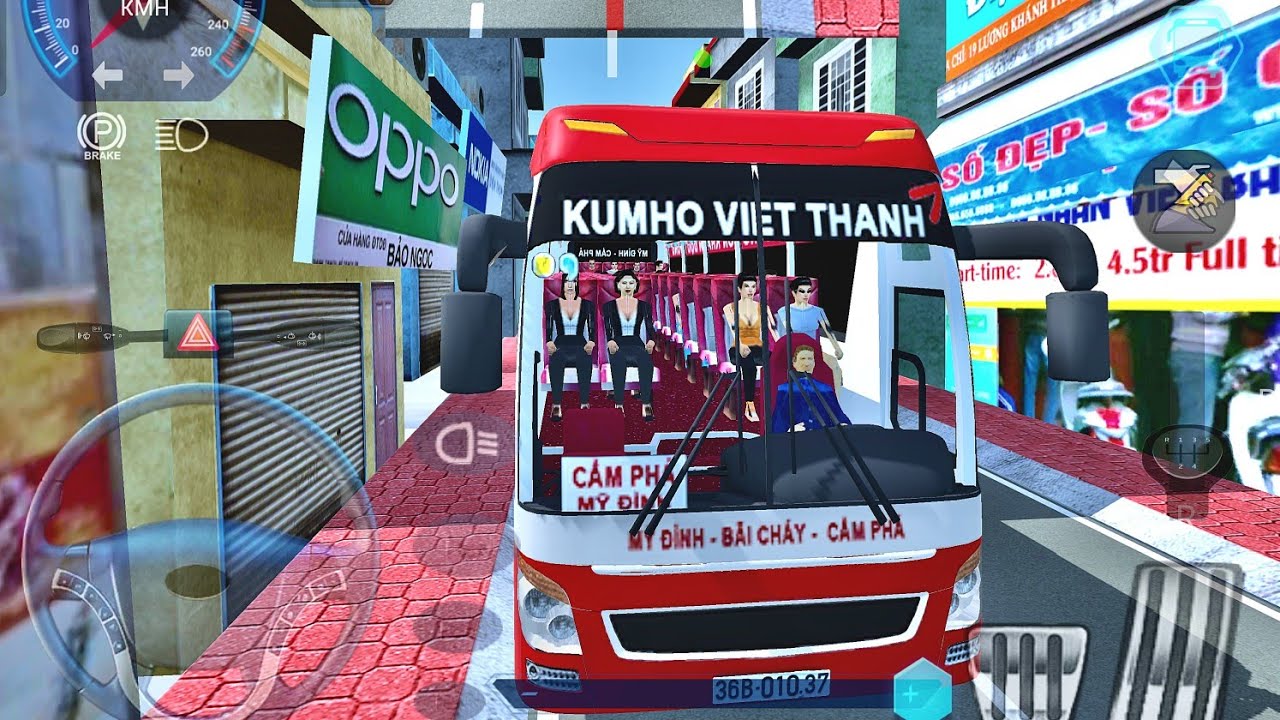 ​Pro Driver Level! 🔥 Bus Simulator Vietnam: Driving Kumho Viet Thanh Bus in Rush Hour!