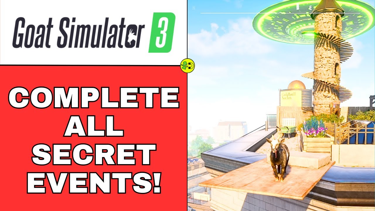 Найдите все секретные события в Goat Simulator 3 (все 21, а не 22!).