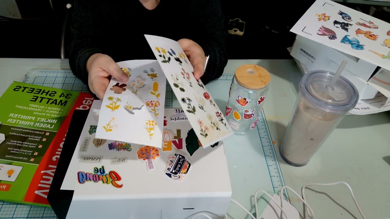 MIXING IT UP FROM FLAT STICKERS TO 3D MAGIC!