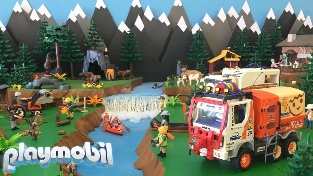 Playmobil Wildlife ? Диорама Эль-Боске ? Выставка Playmobil 2020 Torren