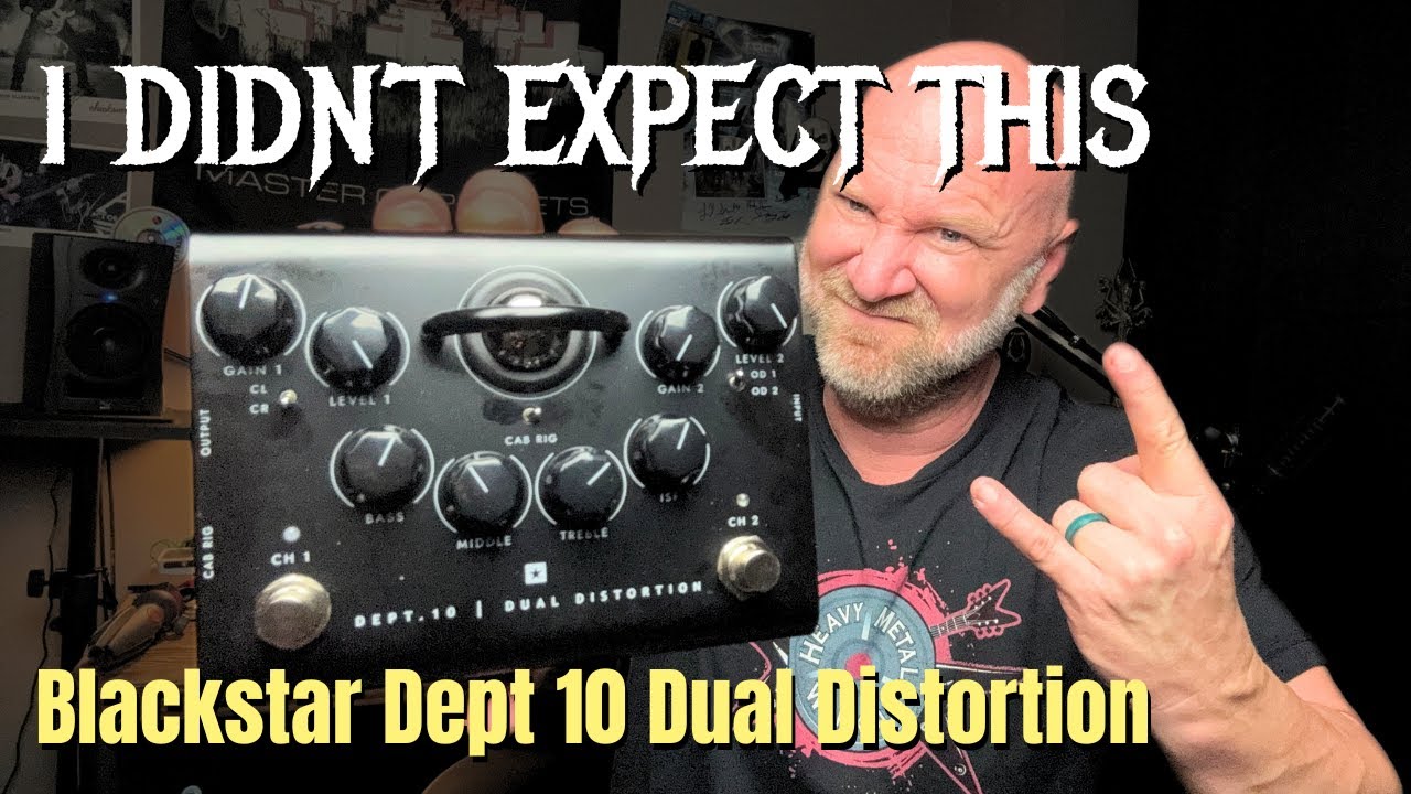 Blackstar Dual Distortion Demo - 2 Channels for Amazing Rock and Metal Guitar Tones