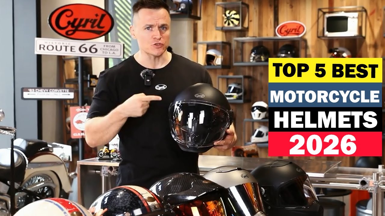 Top 5 Best Motorcycle Helmets In 2026 | Safe & Stylish Picks for Ride