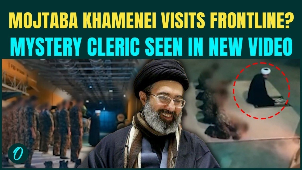 Najwyższy przyw&oacute;dca Iranu Modżtaba Chamenei zauważony podczas modlitwy z IRGC przed atakiem na Iz...