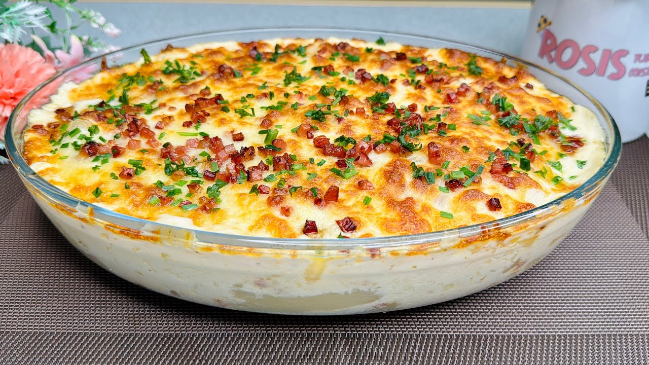 MANDIOCA AO FORNO SUPER FÁCIL /ALMOÇO RAPIDO