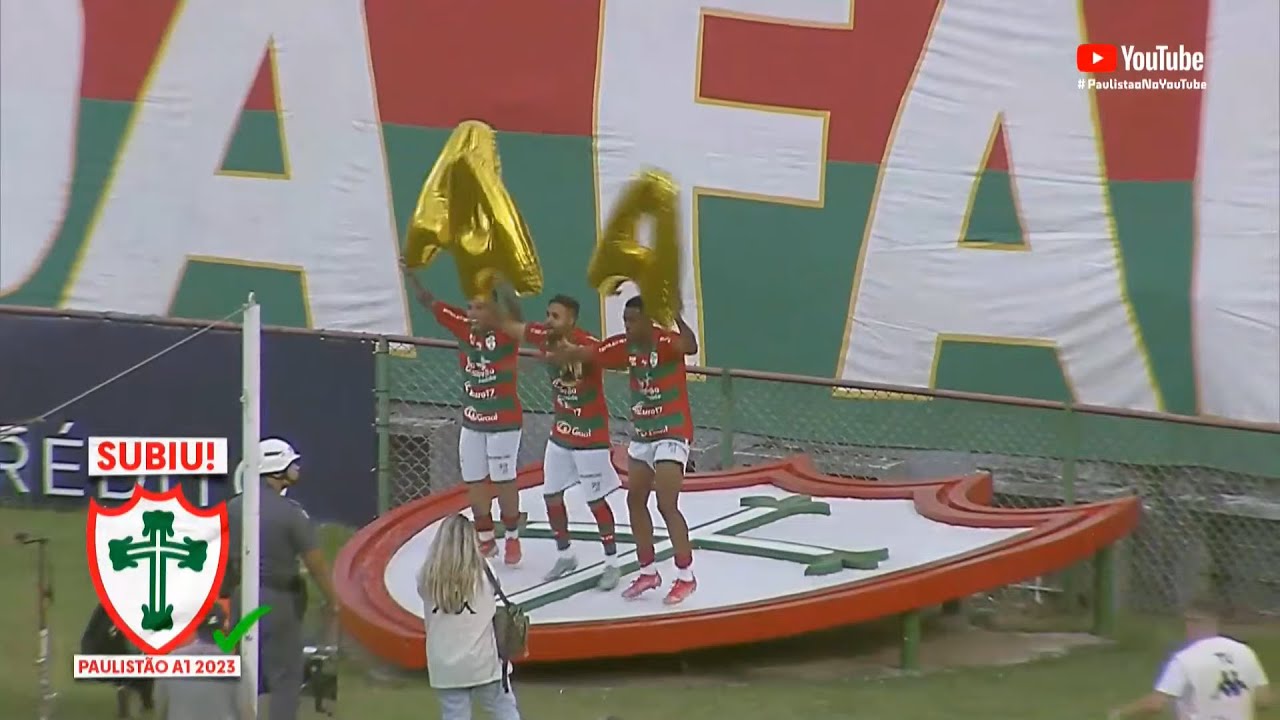 VEJA A FESTA DA LUSA COM A SUA VOLTA À ELITE DO PAULISTÃO APÓS 7 ANOS!