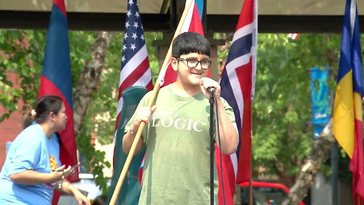 2023 International Festival of Burnsville - Parade of Flags