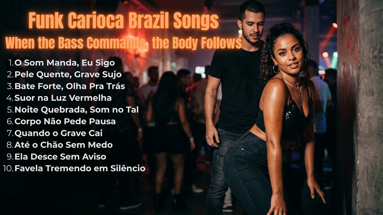 Favela Dance Funk Brazil 💥 Hard Bass Carioca Groove — Até o Chão Sem Medo