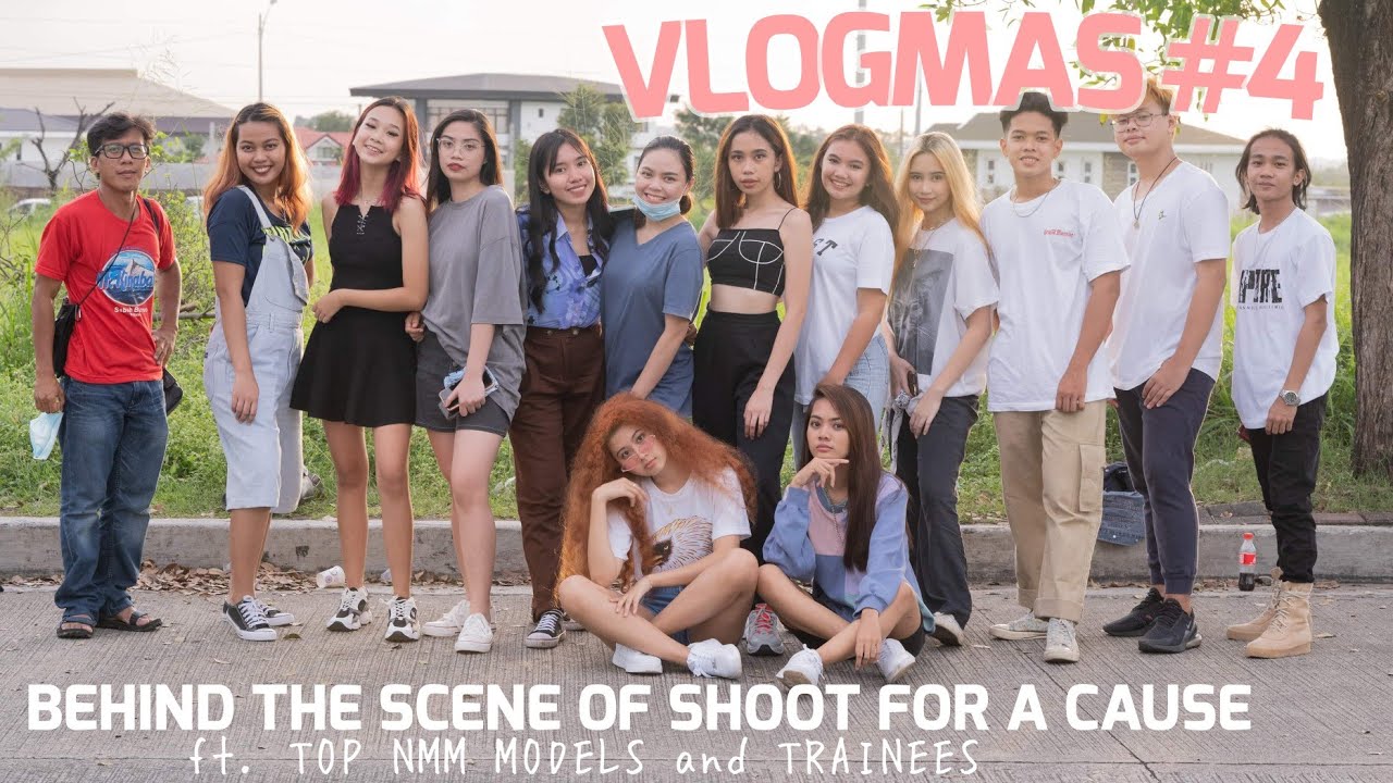 VLOGMAS #4 BEHIND THE SCENE OF SHOOT FOR A CAUSE ft.NMM MODELS AND TRAINEES (NAPALAYAS SA MCDO🤦)