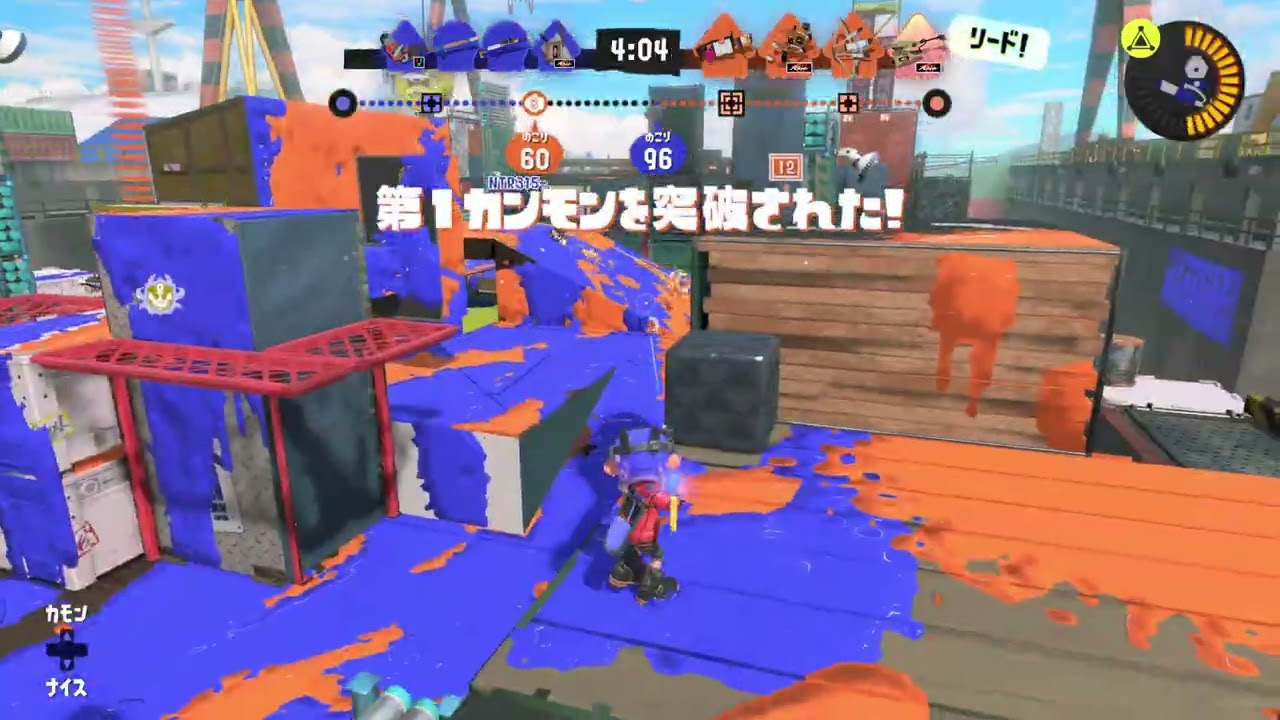 【スプラトゥーン３】プレイ記録258_ギアパワーとの出会いを楽しむブキチハイ_スプラチャージャースコープ