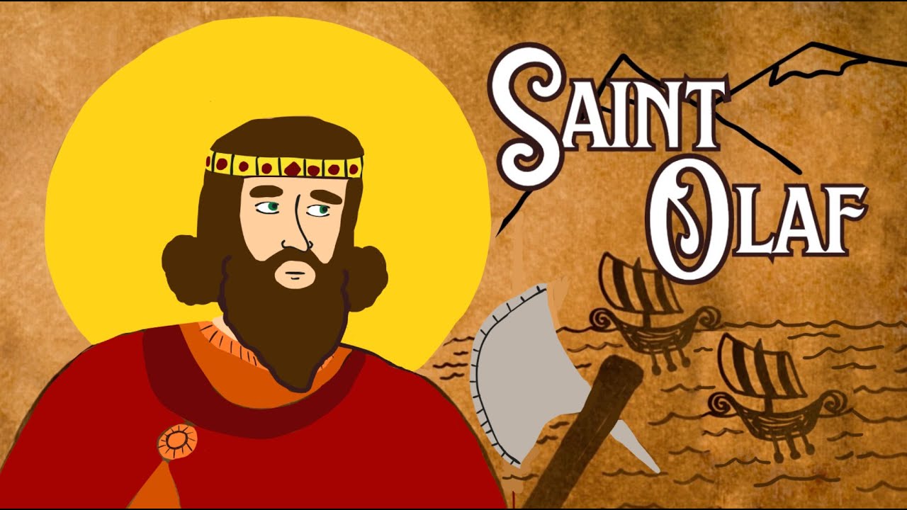 SAINT OLAF OF NORWAY: THE VIKING KING | Draw the Life of a Saint