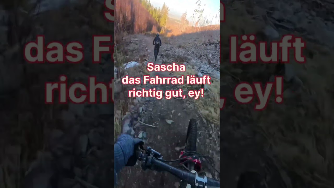 Mit dem sresh sl auf dem Wassertal im Trailpark Harz. #propain #sreshsl #tq
