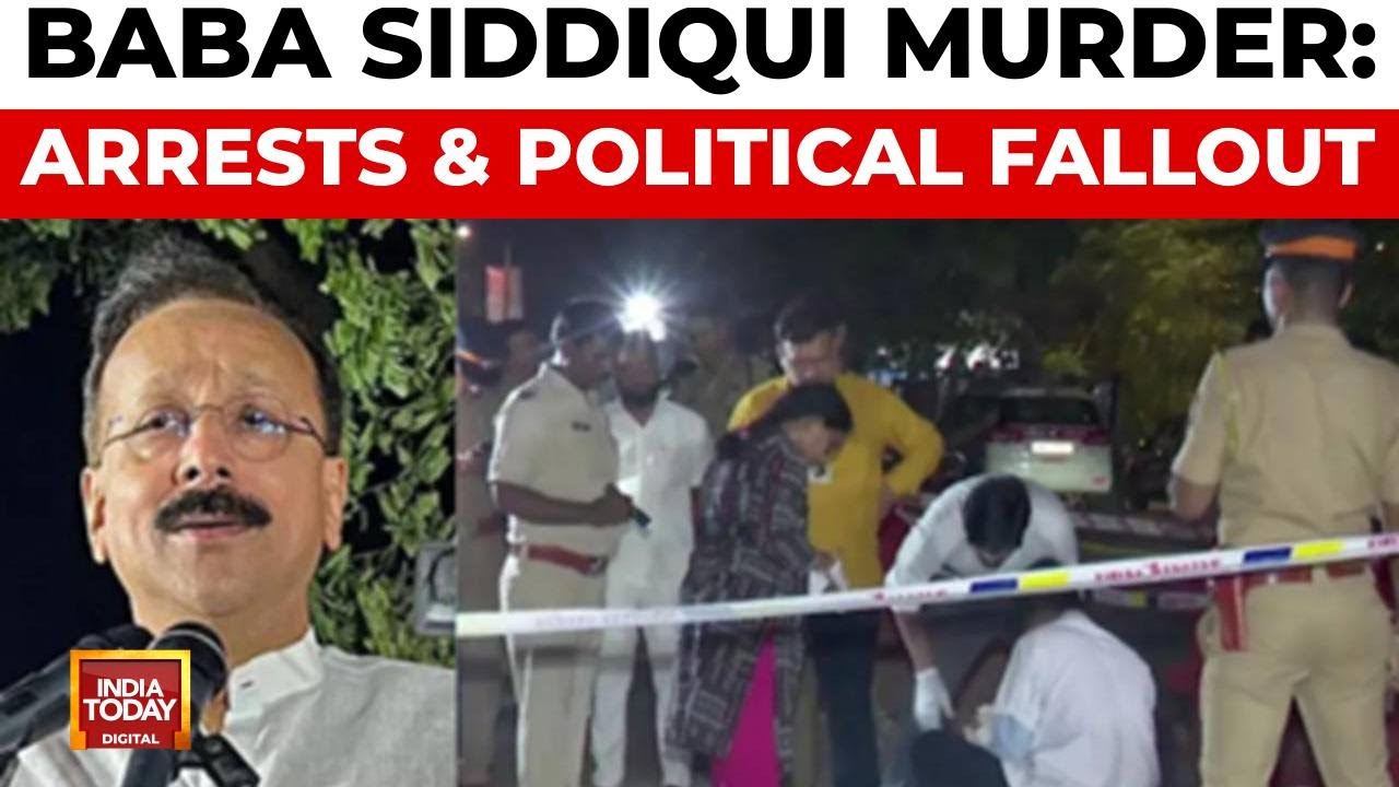 Baba Siddique Murder: Three Arrested, Three Fleeing, Political Shockwaves Ensue