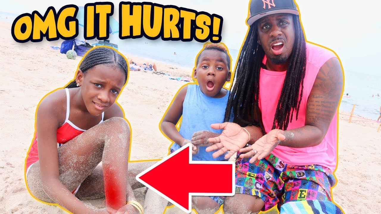 Terrible Jellyfish Sting at the Beach