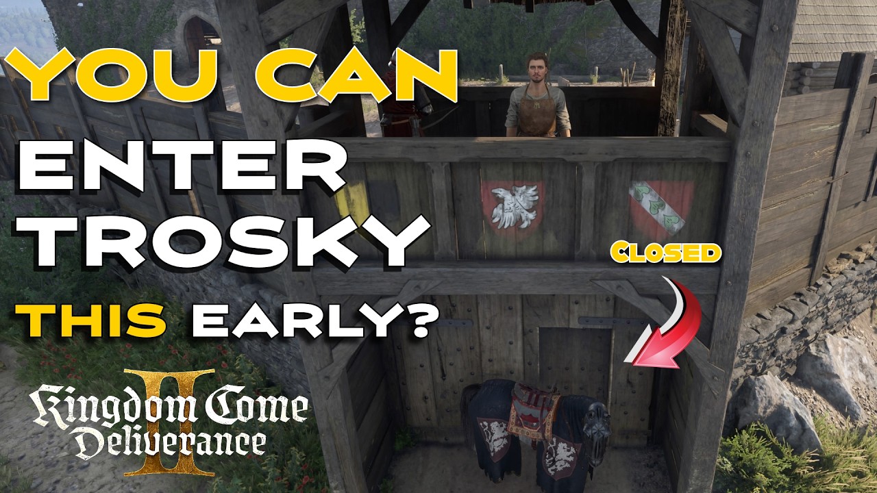 KCD2: How to Enter Trosky Castle EARLY (Game Breaking Glitch)