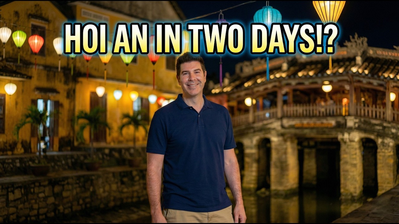 Прекрасный Хойан во Вьетнаме за два дня!