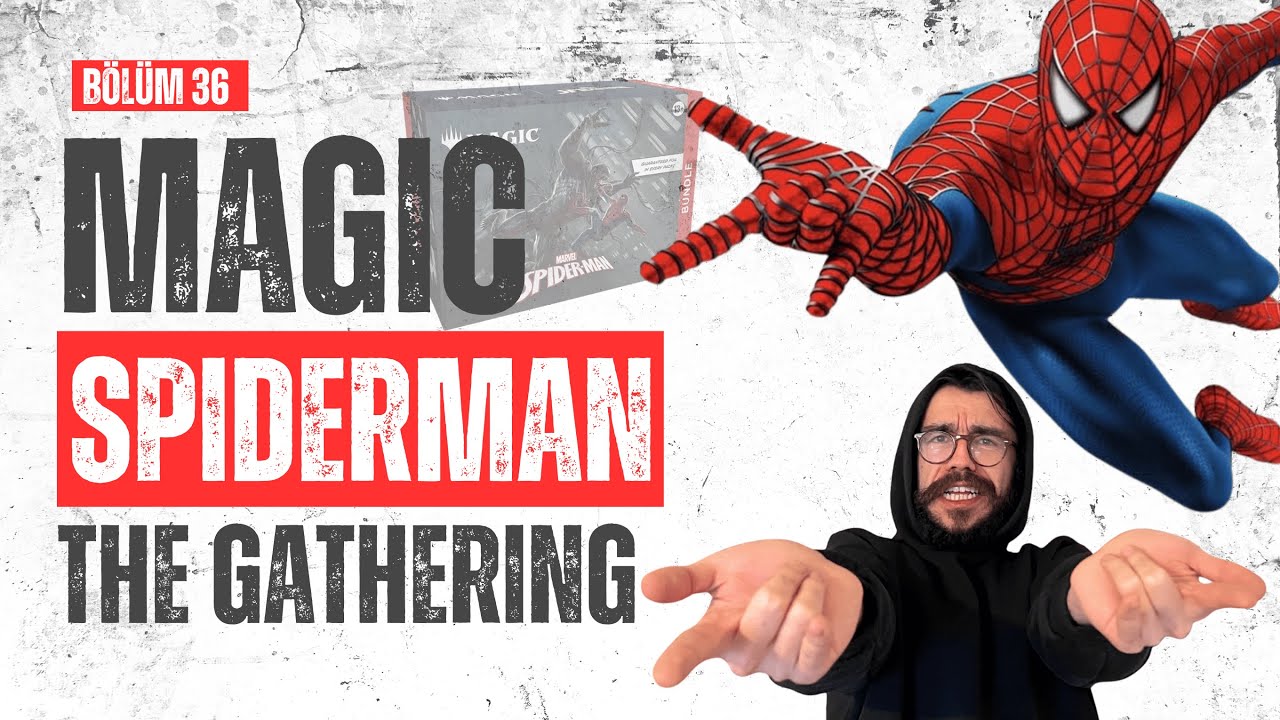 BÖLÜM 36: MELORIPS MAGIC'CI OLUYOR! MTG: SPIDERMAN BUNDLE AÇILIŞI (9 PAKET)