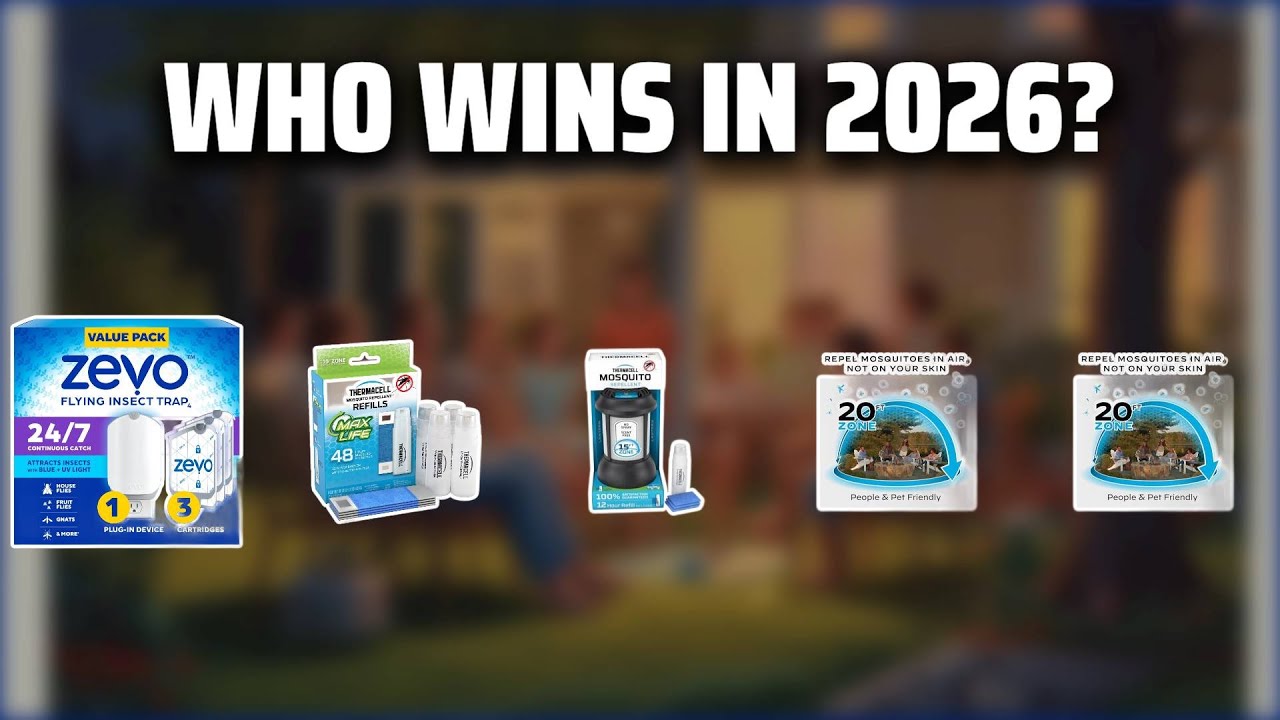 The Top 5 Best Mosquito Repellent in 2026 - Must Watch Before Buying!