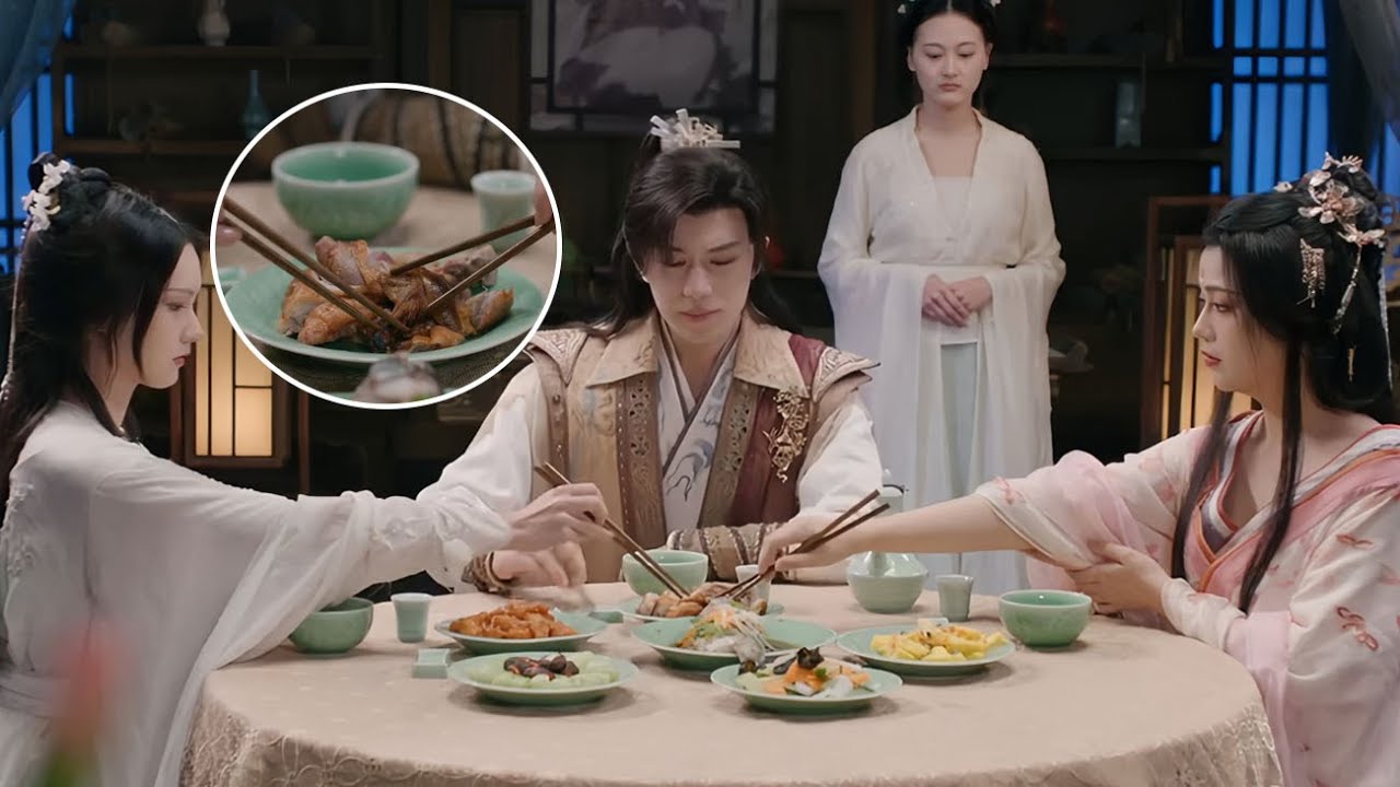 【 超爽】兩位絕色未婚妻搶雞腿吃醋，廢材未婚夫一招鎮住全場！#爱情劇 #甜寵 #王爷#仙女# 强制爱 ✨ 中国电视剧✨ 中国电视剧