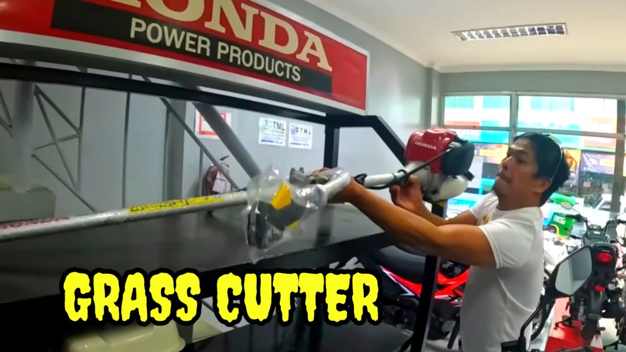 BAGONG GRASS CUTTER PARA SA CAMP KABISIG
