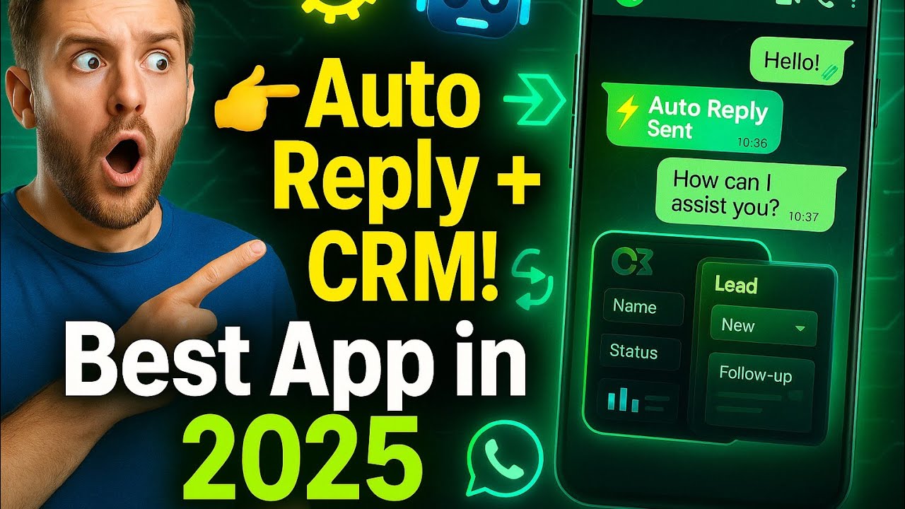 Best WhatsApp Auto Responder App in 2025 🔥 | Chatspromo CRM  + Automation Full Tutorial