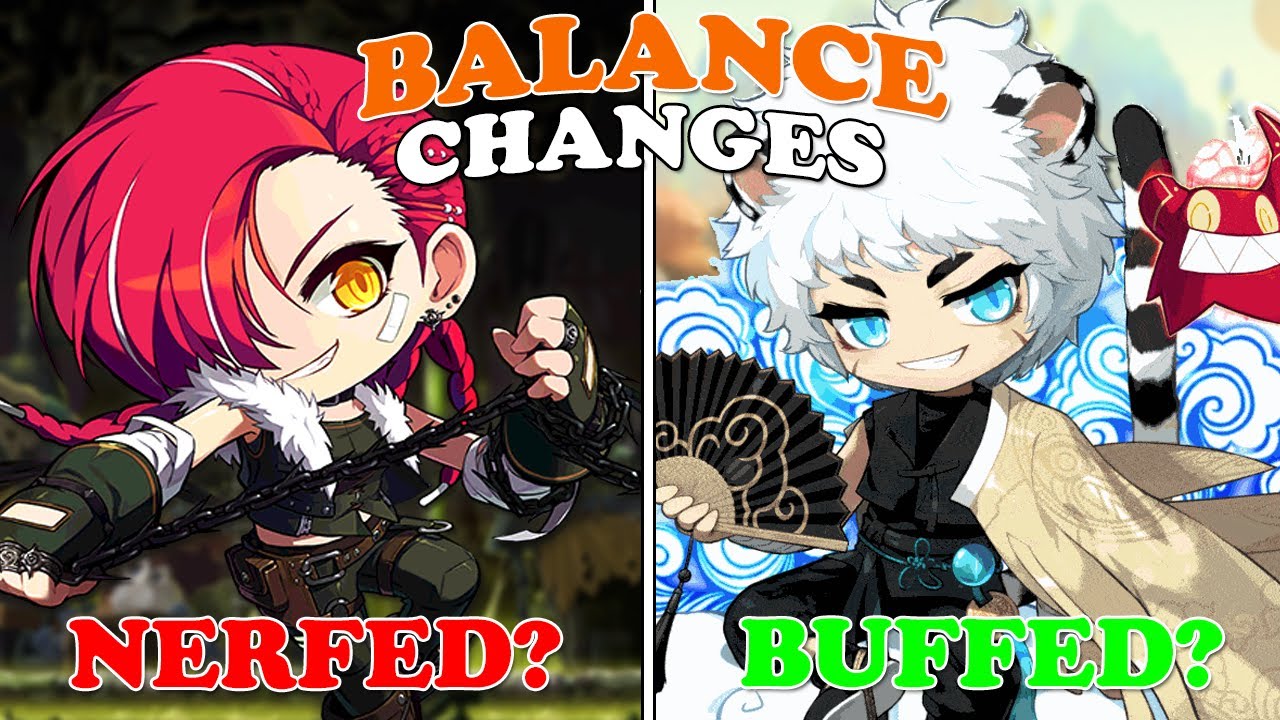 WINTER BALANCE PATCH  #maplestory  - Thief Edition