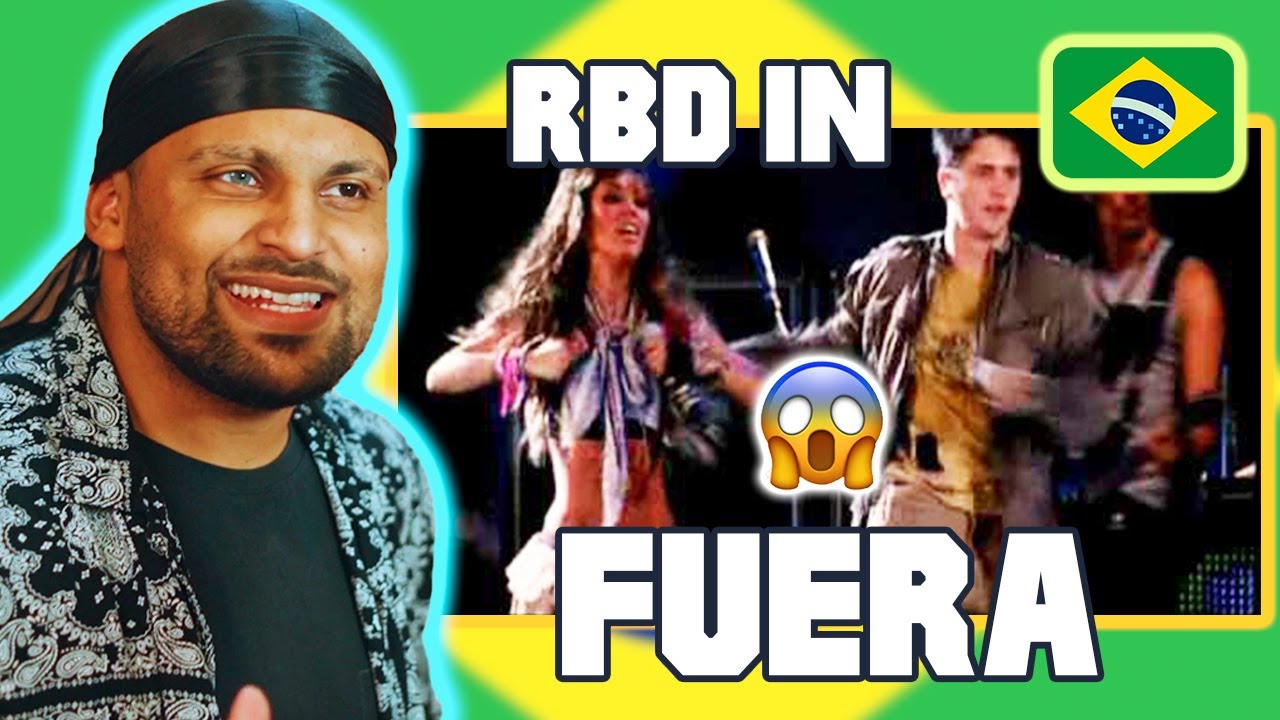 RBD In Brazil - Fuera (LIVE) | 🇪🇸ES REACTION