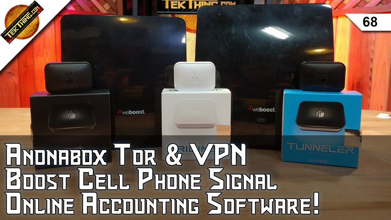 Anonabox TOR & VPN, WeBoost Eqo, Online Accounting Software, Android Music Apps, Cheap USB Fix!