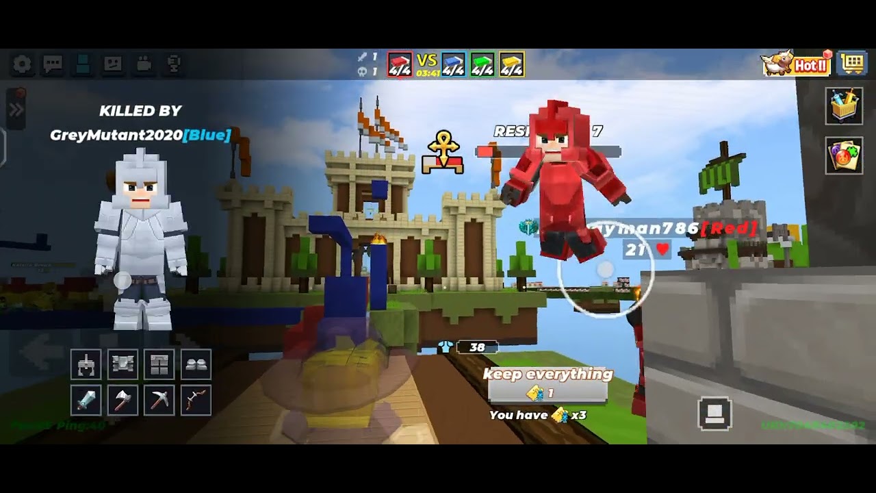 I played blockman go