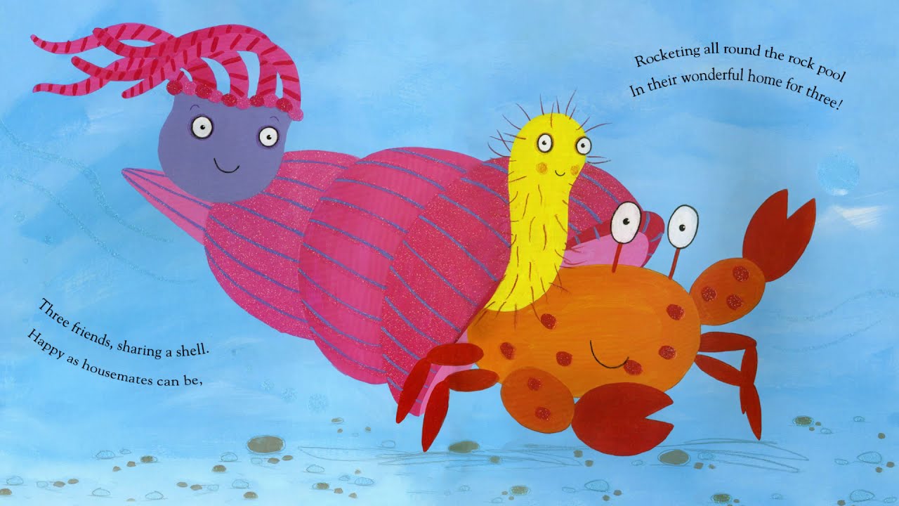 Animated Storytime | Sharing a Shell by Julia Donaldson and Lydia Monks | Picture Book Animation