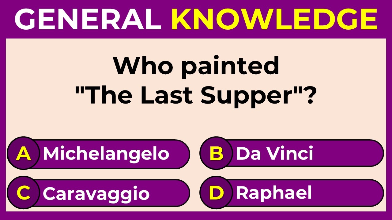 General Knowledge Question | Can You Score 25 Out of 25 in This Quiz?