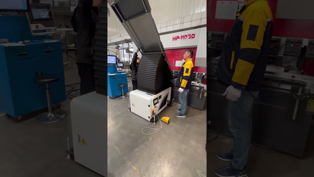 Bending sheet follower Press press brake auxiliary support Lift 100 to 450kg Big plate bending #cnc