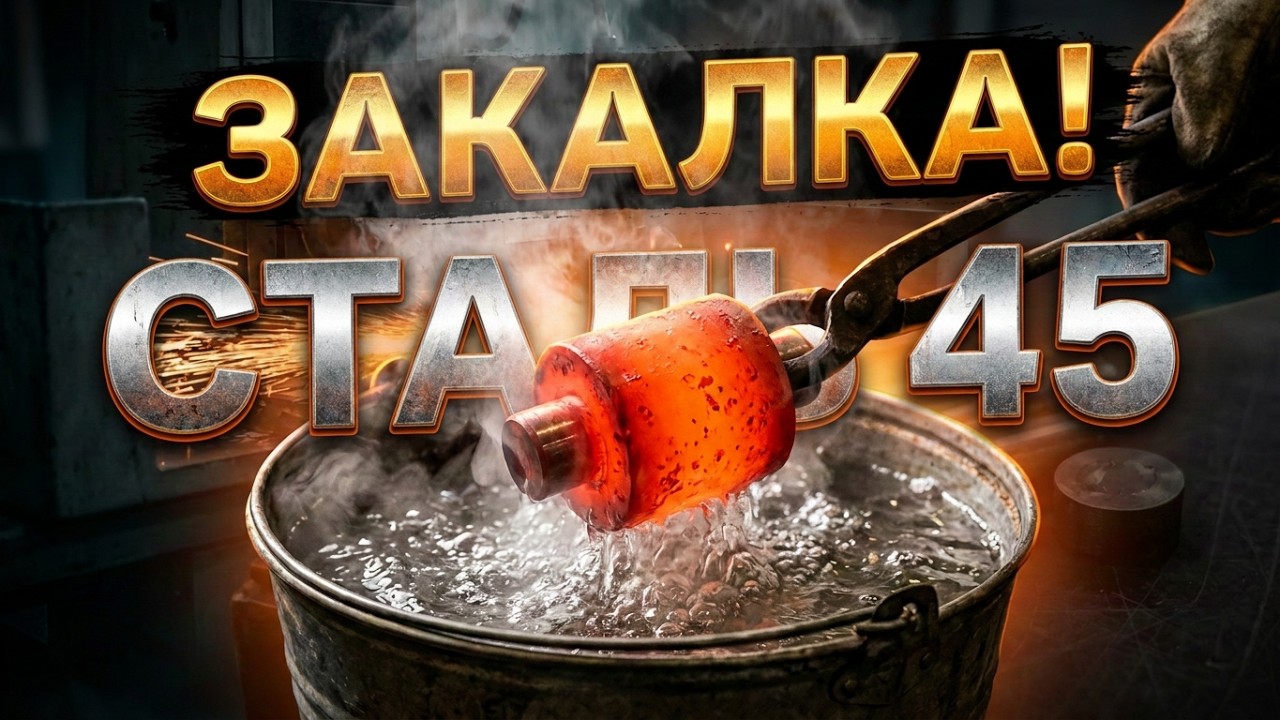 Закалка валков из стали 45