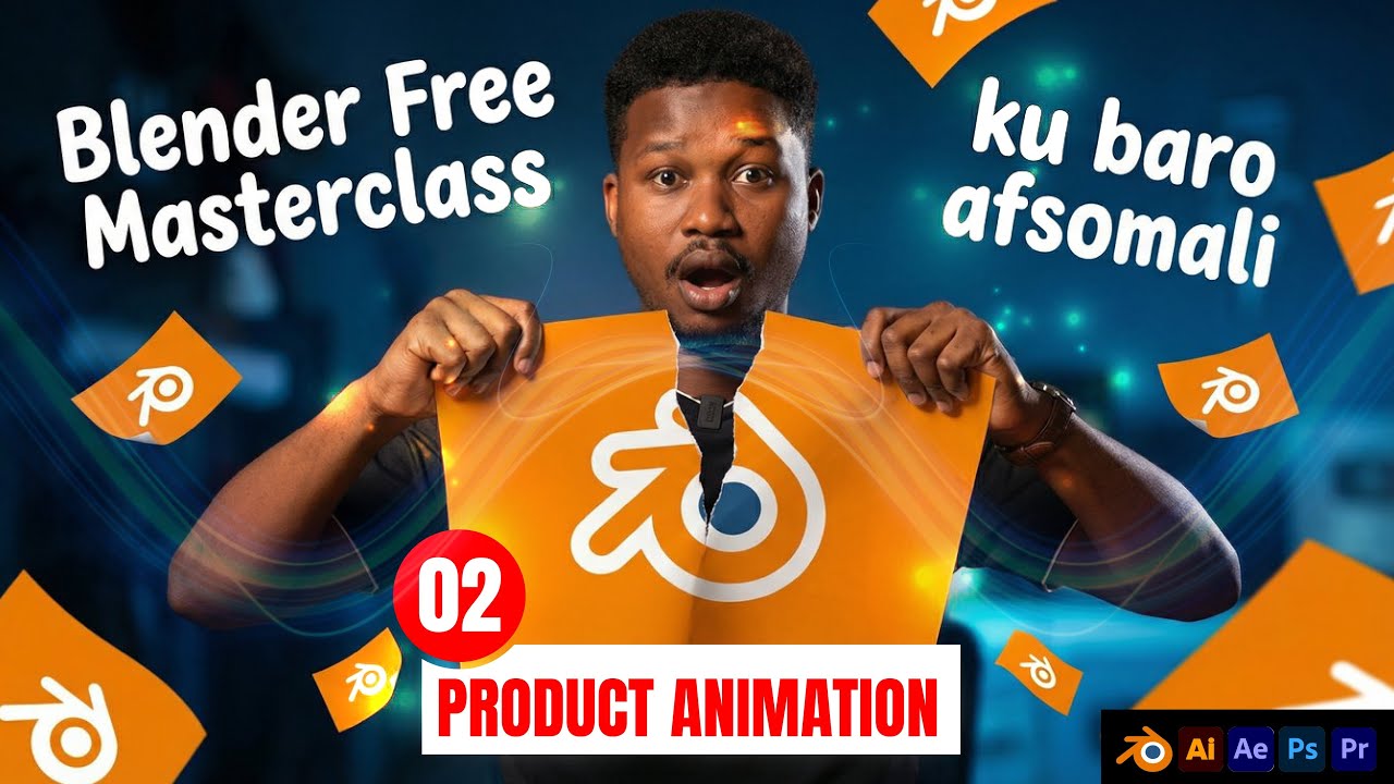 Free masterclass course animation blender |02| Sida loo sameyo animation blender |02| #2026 #blender