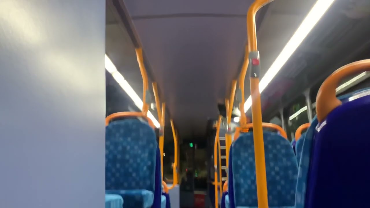 Running Light Trash on a Volvo B5LH Wright Eclipse Gemini 3 Arriva Route 34 HV185 (full Limiter Hit)