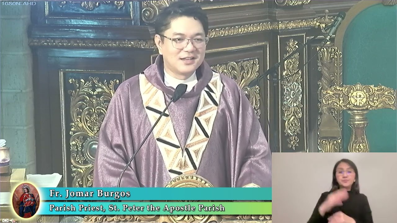 Ikatlong Araw ng Misa Triduo | Homiliya ni Reb Pd Jomar J. Burgos, LRMS