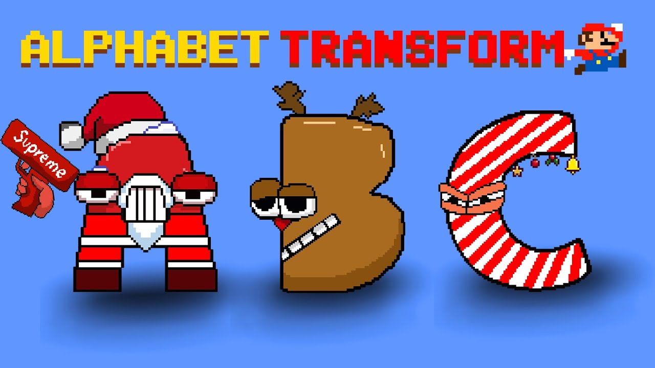 Alphabet Lore (A - Z...) But It’s Christmas Transform (2022 Christmas Special) | GM Animation