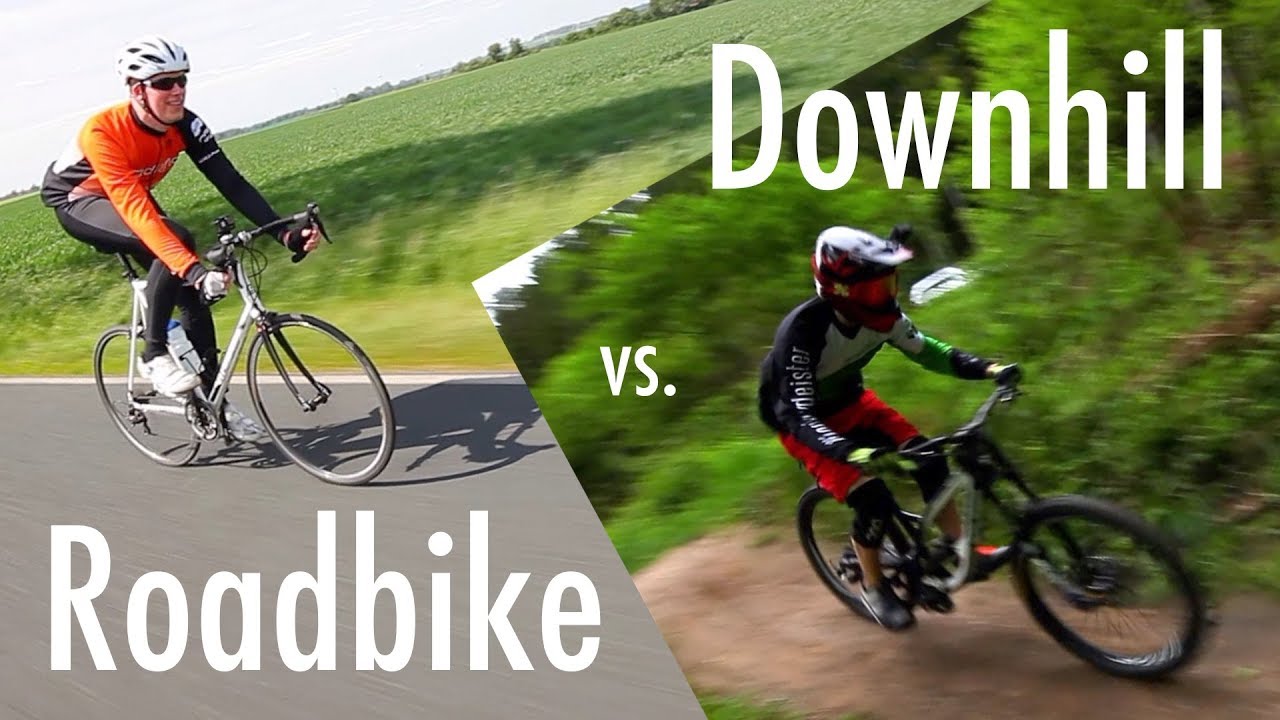 Roadbike vs. Downhill - Deister 2019