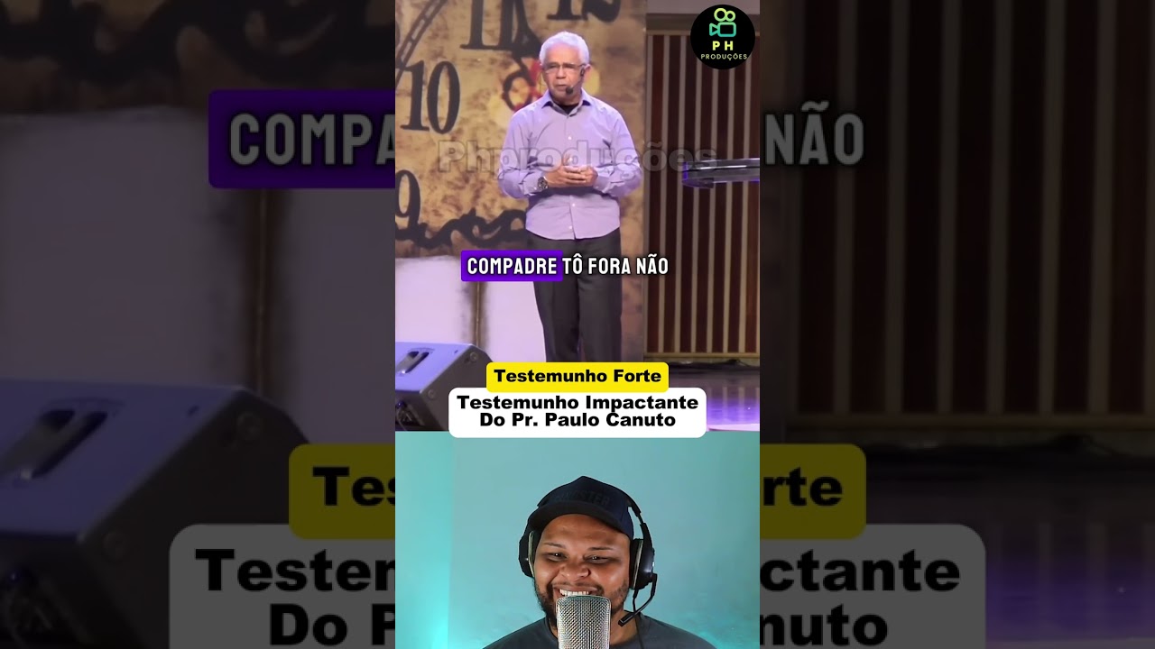 ✅ TESTEMUNHO SOBRENATURAL DO PASTOR PAULO CANUTO 🔥 